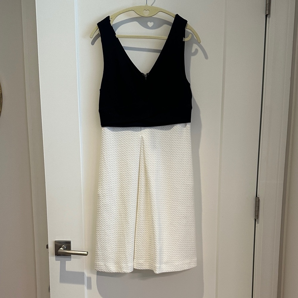 Anthropologie Maeve Black and White Dress
